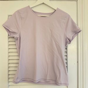 Aritzia Golden Butter Essential t-shirt, XL, Field Lavender